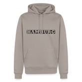 Hoodie Hamburg "Bold" Dark Edition - Taupe
