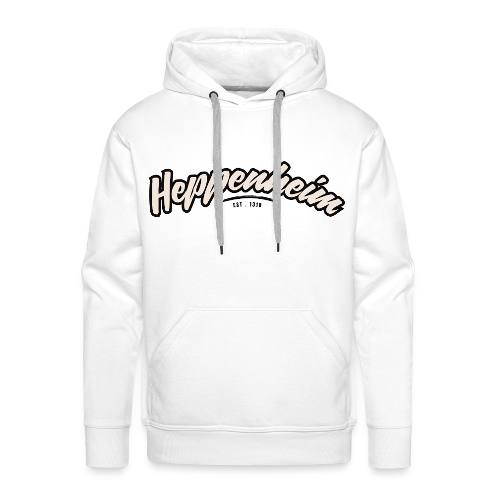 Hoodie Heppenheim "Graffiti Tag" - Weiß