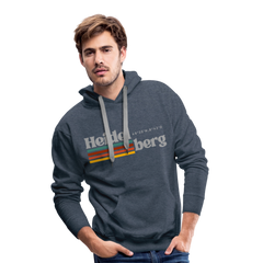 Hoodie Heidelberg "Retro" - Jeansblau