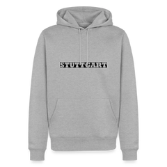 Hoodie Stuttgart "Bold" Dark Edition - Grau meliert