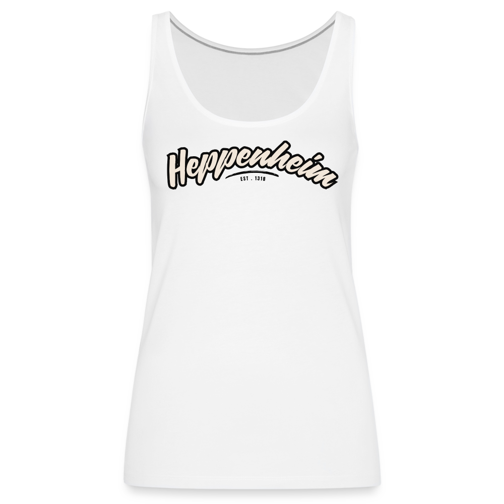 Tanktop Ladies Heppenheim "Graffiti Tag" - Weiß