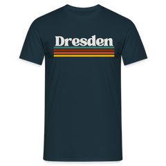 T-Shirt Dresden "Retro" - Navy