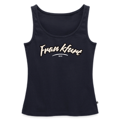 Tanktop Ladies Frankfurt (Main) "Graffiti Tag White" - Navy
