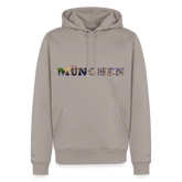 Hoodie München "Marienplatz Bold" - Taupe