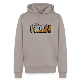 Hoodie Köln "Skyline Sunset" - Taupe