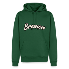 Hoodie Bremen "Graffiti Tag" - Flaschengrün