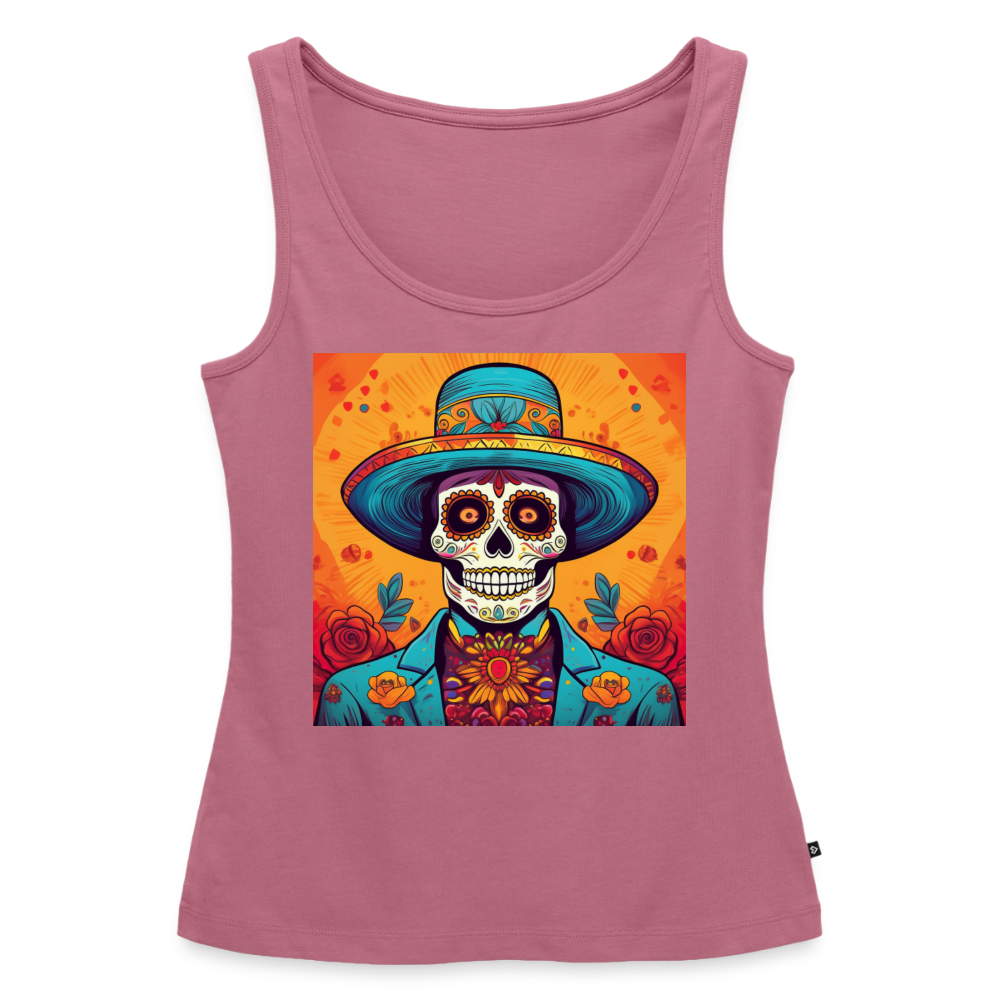 Tanktop Ladies Mexico "Hombre Muerto" - Mauve