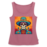 Tanktop Ladies Mexico "Hombre Muerto" - Mauve