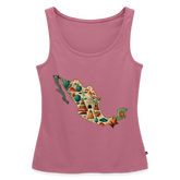 Tanktop Ladies Mexico "Map" - Mauve