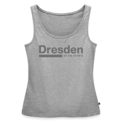Tanktop Ladies Dresden "Bold GPS" - Grau meliert