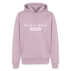 Hoodie Hamburg "HMBRG GPS" Bright Edition - Altrosa