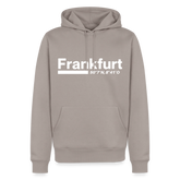 Hoodie Frankfurt (Main) "Bold GPS White" - Taupe