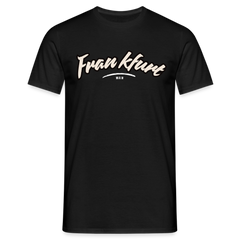 T-Shirt Frankfurt (Main) "Graffiti Tag White" - Schwarz