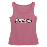 Tanktop Ladies Bremen "Graffiti Tag White" - Mauve