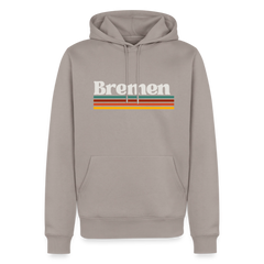 Hoodie Bremen "Retro" - Taupe