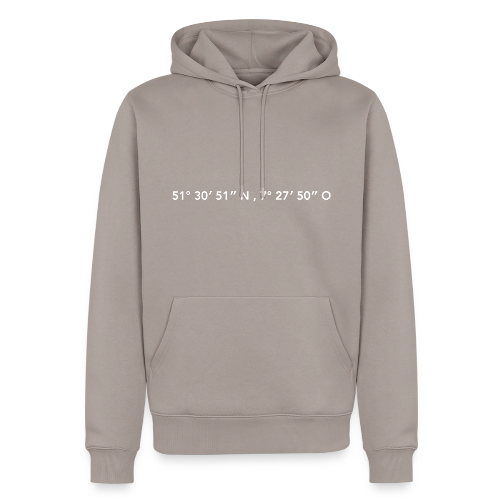 Hoodie Dortmund "GPS" Bright Edition - Taupe