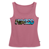 Tanktop Ladies Mexico Graffiti "Riviera" - Mauve