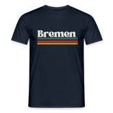 T-Shirt Bremen "Retro" - Navy