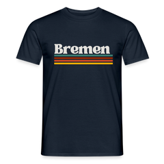 T-Shirt Bremen "Retro" - Navy