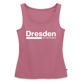 Tanktop Ladies Dresden "Bold GPS White" - Mauve