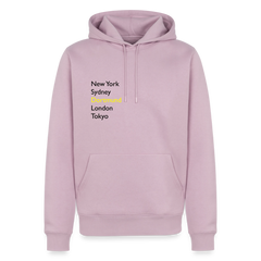 Hoodie Dortmund "Metropolen" Dark Edition - Altrosa