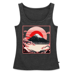 Tanktop Ladies Japan "Fuji" - Anthrazit meliert