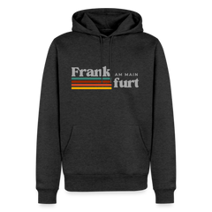 Hoodie Frankfurt (Main) "Retro" - Anthrazit meliert