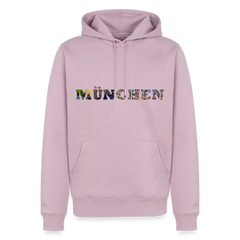 Hoodie München "Marienplatz Bold" - Altrosa
