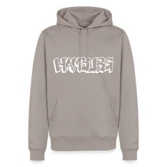 Hoodie Hamburg "Graffiti" Bright Edition - Taupe