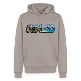Hoodie Mexico Graffiti "Riviera" - Taupe