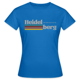 T-Shirt Ladies Heidelberg "Retro" - Royalblau