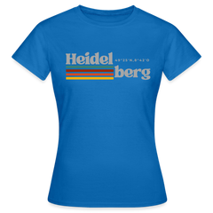 T-Shirt Ladies Heidelberg "Retro" - Royalblau
