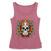 Tanktop Ladies Mexico "Craneo" - Mauve