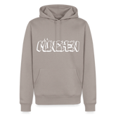 Hoodie München "Graffiti" Bright Edition - Taupe