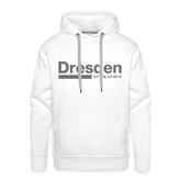 Hoodie Dresden "Bold GPS" - Weiß