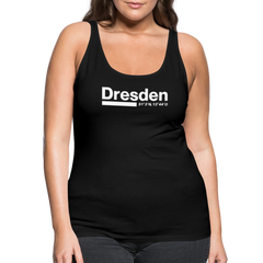 Tanktop Ladies Dresden "Bold GPS White" - Schwarz