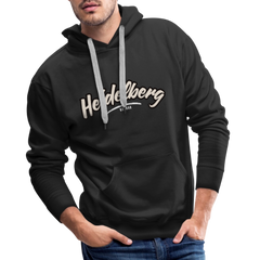 Hoodie Heidelberg "Graffiti Tag White" - Schwarz