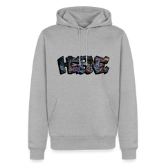 Hoodie Herne "Kirmes Night" - Grau meliert