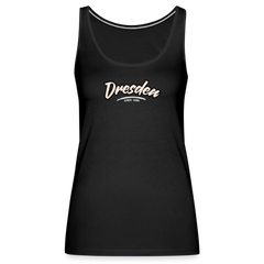 Tanktop Ladies Dresden "Graffiti Tag White" - Schwarz