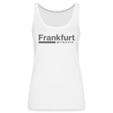 Tanktop Ladies Frankfurt (Main) "Bold GPS" - Weiß