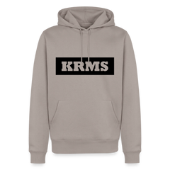 Hoodie "KRMS" Dark Edition - Taupe