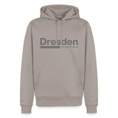 Hoodie Dresden "Bold GPS" - Taupe