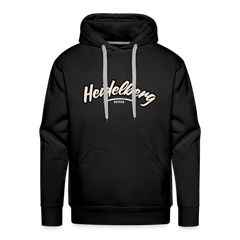 Hoodie Heidelberg "Graffiti Tag White" - Schwarz