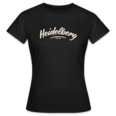 T-Shirt Ladies Heidelberg "Graffiti Tag White" - Schwarz