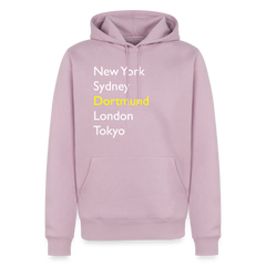 Hoodie Dortmund "Metropolen Big" Bright Edition - Altrosa