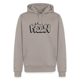 Hoodie Köln "Graffiti" Dark Edition - Taupe