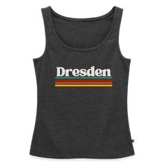 Tanktop Ladies Dresden "Retro" - Anthrazit meliert