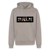 Hoodie Berlin "BRLN Brandenburger Tor" Dark Edition - Taupe