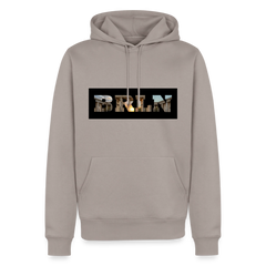 Hoodie Berlin "BRLN Brandenburger Tor" Dark Edition - Taupe