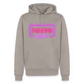 Hoodie Japan "Tokyo Nights" - Taupe